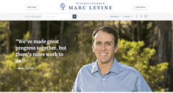 Desktop Screenshot of marclevine.org